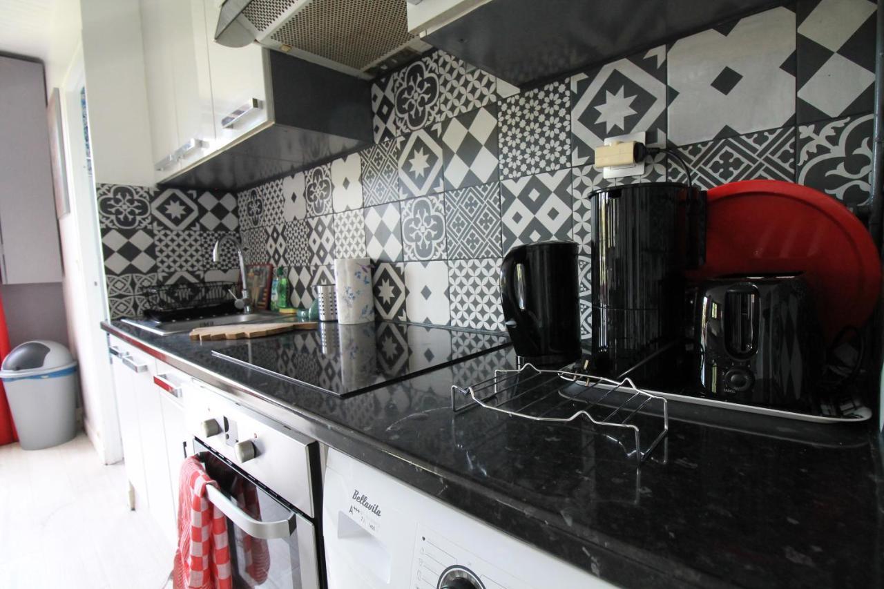 Disponible - Appartement Entier - Ligne H 15Mn Paris-Gare Du Nord, Parking Rue Gratuit, 4 Pers, Station De Train En Face Toutes Les 15Mn, Hippodrome, Cdfas, Universite, Borne Electrique, 1Er Etage Eaubonne Exteriör bild