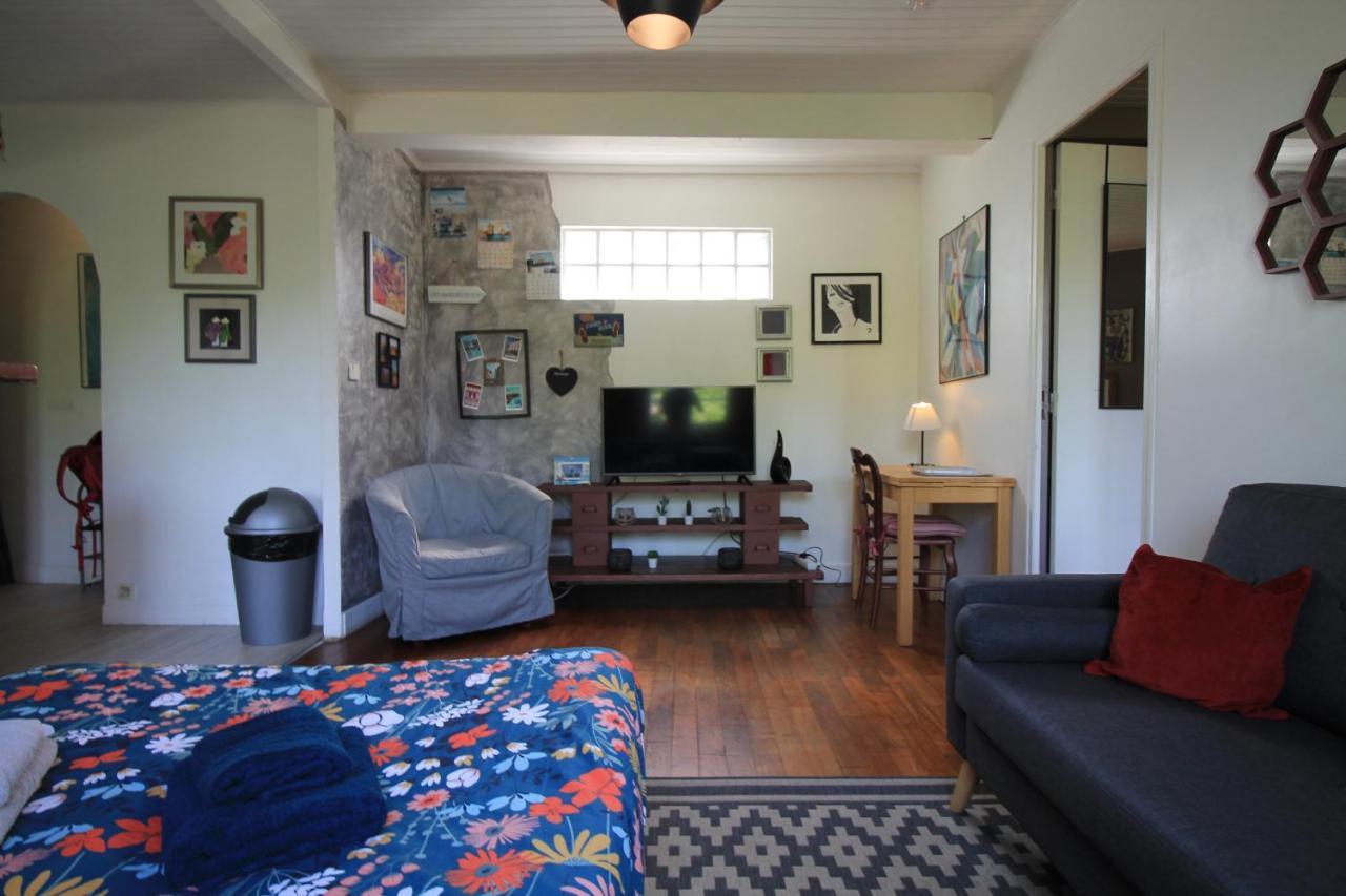 Disponible - Appartement Entier - Ligne H 15Mn Paris-Gare Du Nord, Parking Rue Gratuit, 4 Pers, Station De Train En Face Toutes Les 15Mn, Hippodrome, Cdfas, Universite, Borne Electrique, 1Er Etage Eaubonne Exteriör bild